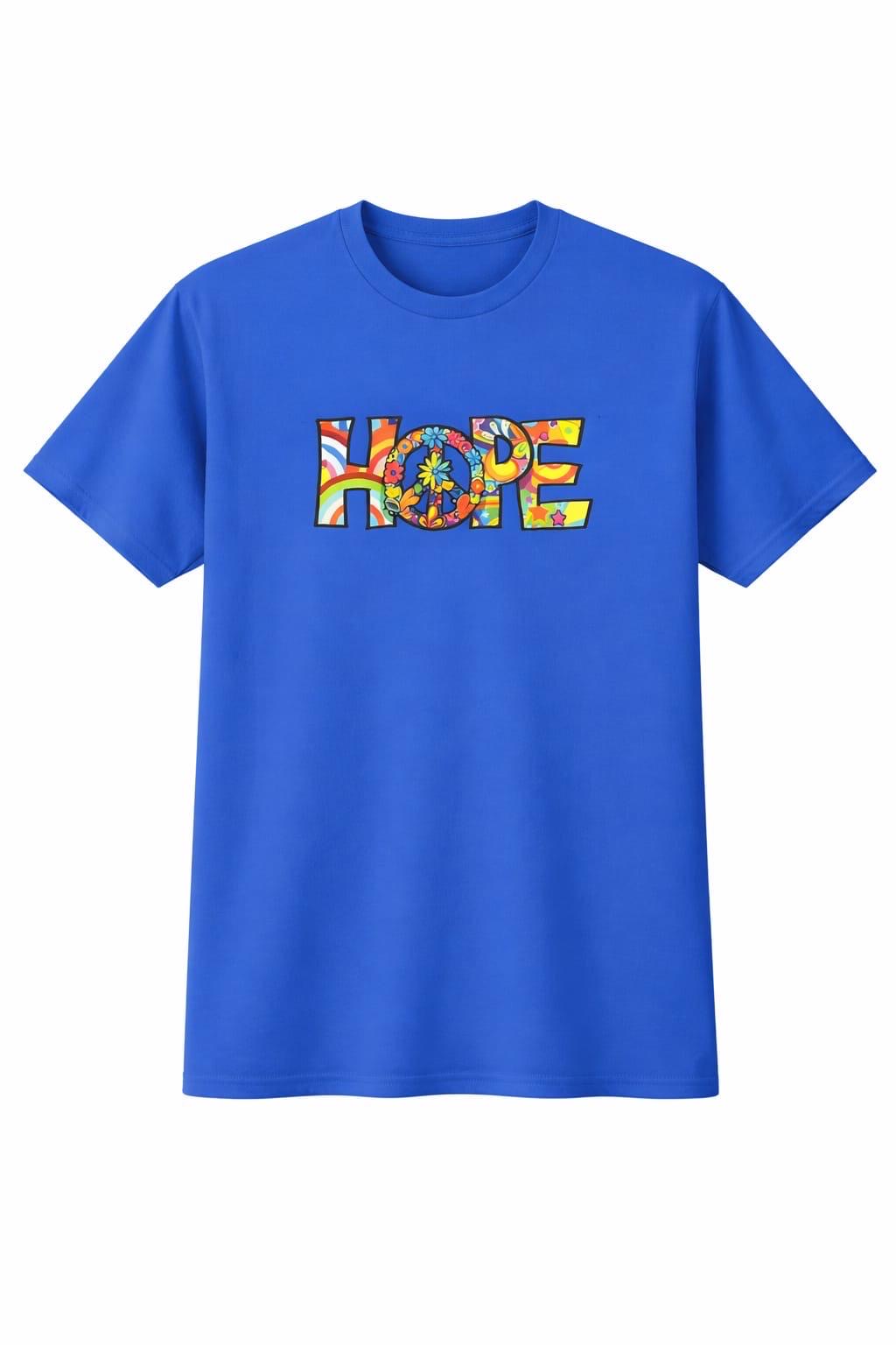 CAMISETA AZUL OSCURO HOPE