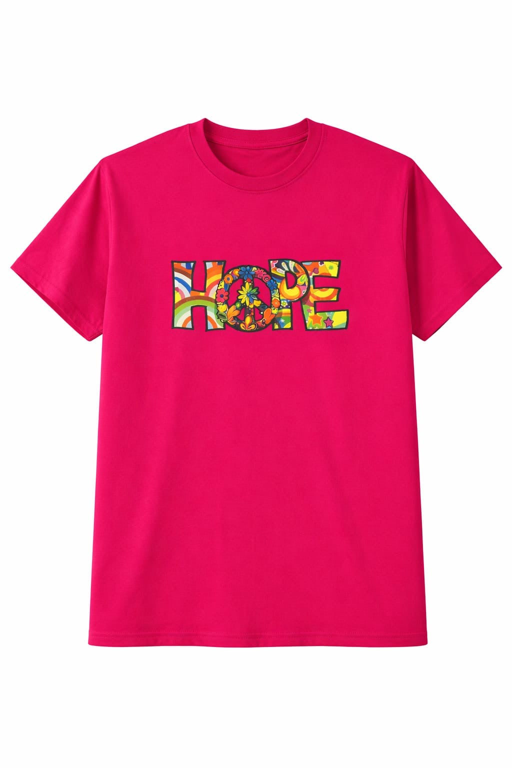 CAMISETA FUCSIA HOPE
