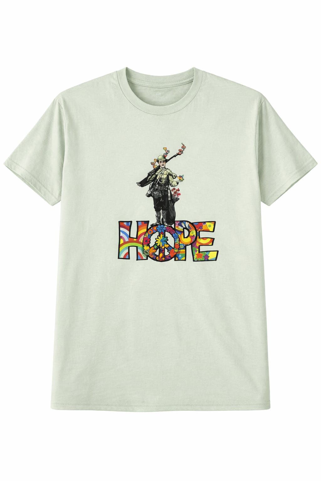 CAMISETA VERDE CHAPLIN HOPE