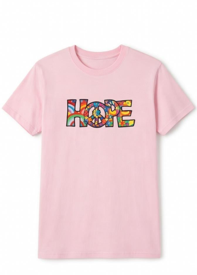 CAMISETA ROSA HOPE